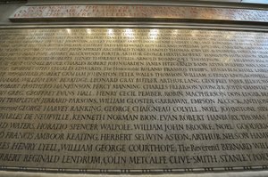 第一次世界大戦中に命を落としたオックスフォード大学ニュー・カレッジのメンバーへのメモリアル