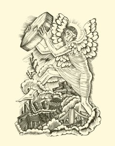 黙示録 作： Eric Gill