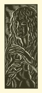 盲目の少女 作： Eric Gill