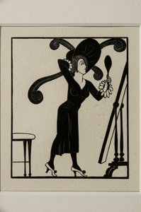 ドレス 作： Eric Gill