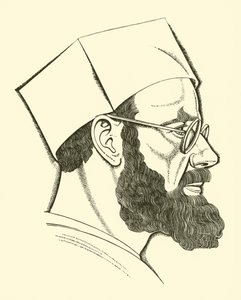 エリック・ギル、自画像 作： Eric Gill