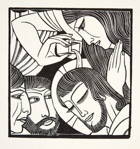 マグダラのマリア 作： Eric Gill