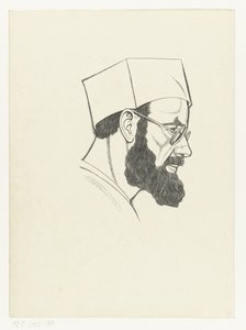 自画像 作： Eric Gill
