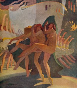 ダンスリズム、c1920 作： Eric Harald Macbeth Robertson