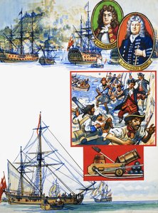 英国船員のスクラップブックジブラルタル攻略