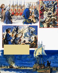 英国船員のスクラップブックフランスとの戦い