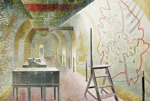 No1マップコリドー 作： Eric Ravilious