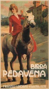 ビール・ペダベーナの広告 作： Erich Erler