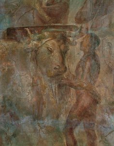 バッカスの子供を乗せたカート