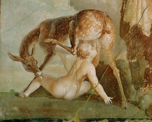 ヘラクレス、アルカディアで息子テレフォスを見つける