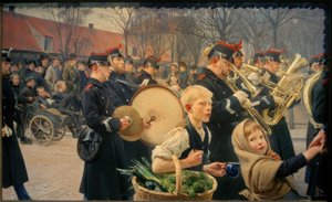 衛兵交代、1888 作： Erik Hennigsen