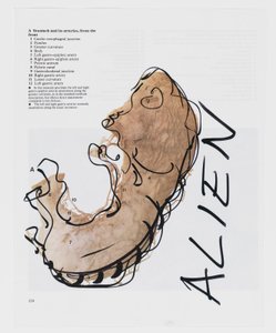 金庫室の棺の後ろに隠れている男 作： Erik Henningsen
