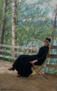 影で 作： Erik Theodor Werenskiold