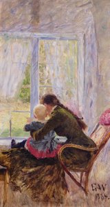 あなたとベベ 作： Erik Theodor Werenskiold