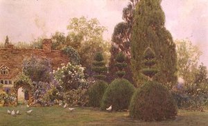 庭のニワトリ 作： Ernest Arthur Rowe