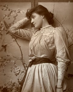コーラアーカートブラウンポッター、アメリカの女優、1887年 作： Ernest Barraud