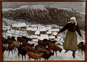 山羊飼育係 作： Ernest Bieler