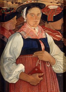 ヴァレーの 3 人の少女 作： Ernest Bieler