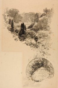 バトル・パス、プロスペクト・パーク、ロング・アイランドの戦いの跡地 作： Ernest C. Peixotto