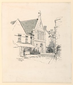 グラマースクール、ハンティンドン 作： Ernest Clifford Peixotto