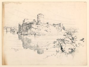 ペンブローク城 作： Ernest Clifford Peixotto