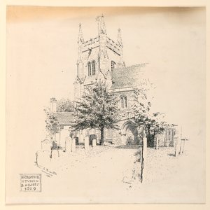 聖マリア教会、ハンティンドン 作： Ernest Clifford Peixotto