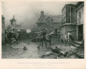 火薬プロット; 1605年11月7日、ホルビーチハウスでの共謀者の最後のスタンド