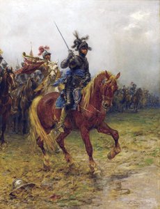 Ruprecht du Palatinat dit Rupert du Rhin ou Prince Rupert, militaire, graveur et inventeur - Prince Rupert, Count Palatine of the Rhine (1619-1682), Duke of Cumberland, by Crofts, Ernest (1847-1911).油彩・キャンバス 作： Ernest Crofts