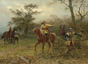 ボスコベルオーク、1889年 作： Ernest Crofts