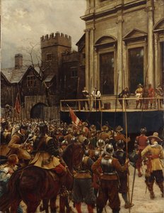 ホワイトホール、1890年1月30日、1890年 作： Ernest Crofts