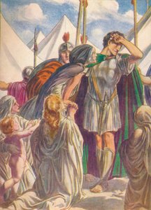 母よ、あなたはローマを救ったが、あなたの息子を失った、1912年c1912 作： Ernest Dudley Heath