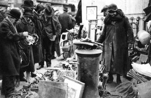 大通りリチャードレノア、パリ、1931年の古い鉄のフェア。 作： Ernest Flammarion