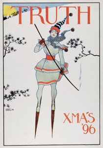 真実の表紙、クリスマス96、pub.1896 作： Ernest Haskell