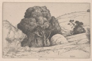 干し草の山 作： Ernest Haskell