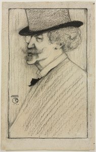 ジェームズマクニールウィスラー、1898年。 作： Ernest Haskell
