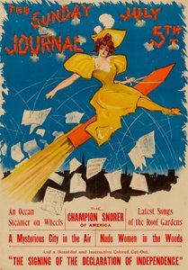 サンデー・ジャーナル』1896年7月5日号 作： Ernest Haskell
