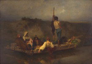 マラリア、1848～1849年 作： Ernest Hébert