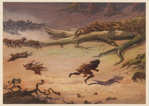 狩猟、1871 作： Ernest Henry Griset