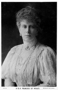 メアリー、プリンセス オブ ウェールズ、c1901-c1910。 作： Ernest Herbert Mills