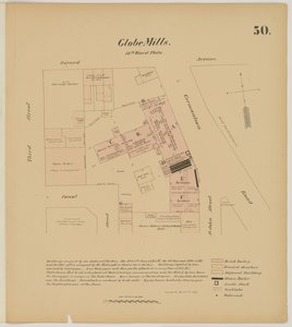 Girard Ave、Germantown Rd、3rd St and Canal Street、Hexamer General Surveys、1867 作： Ernest Hexamer