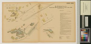 ノースイーストミルとシャノンまたはストーンチェイスミル、メリーランド州、ヘキサマー一般測量、1880 作： Ernest Hexamer