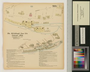 Octoraro Mills、メリーランド州ローランドビル、ヘキサマー一般調査、1876