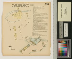 ウェストアムウェルミル、ビッグエルククリーク、メリーランド州、ヘキサマー一般測量、1876