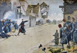 モンベリアルドの戦いでのポール・デルーレの活躍 作： Ernest Jean Delahaye