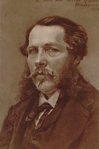 ピアニストで作曲家のアルフレッド・クイダンの肖像 1815-1893, 1872. 作： Jean Louis Ernest Meissonier