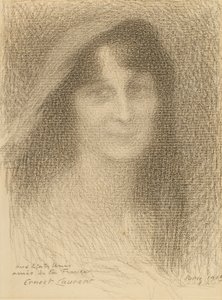 女性ヘッド 作： Ernest Joseph Laurent