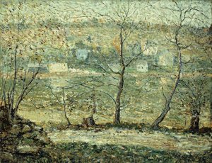 川に沿って 作： Ernest Lawson