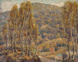 ブナ、nd 作： Ernest Lawson