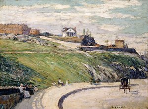 ジョージワシントンの本部-モリスジュメイルマンション 作： Ernest Lawson