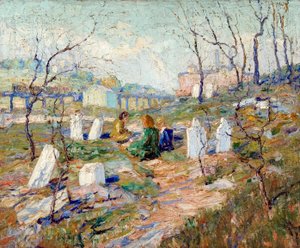 墓地 作： Ernest Lawson